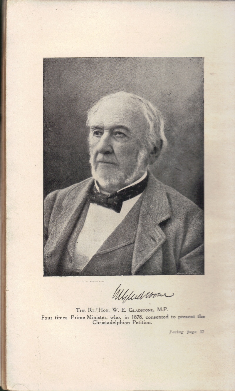 The Right Honorable W. E. Gladstone, M.P. from Without the Camp, by Frank G. Janniway